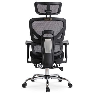 Стул офисный поворотный MEBEL ELITE KAIR Черный фотография