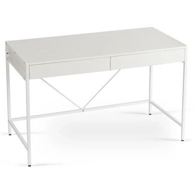 Письменный стол MEBEL ELITE ALLY 123 см Белый фотография