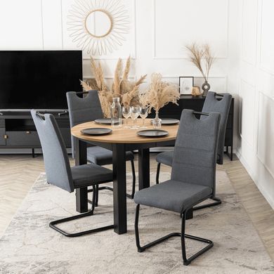 Стул MEBEL ELITE LOPEZ Темно серый фотография