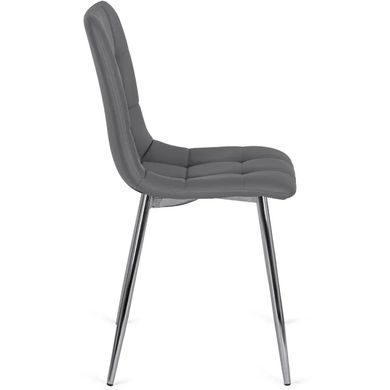 Стул MEBEL ELITE ENZO экокожа: серый фотография