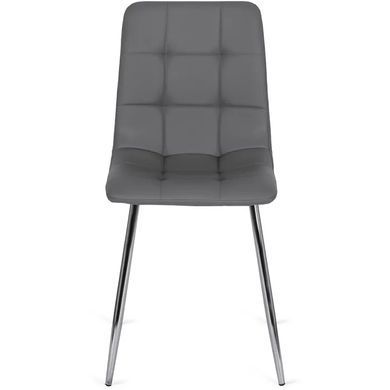 Стул MEBEL ELITE ENZO экокожа: серый фотография