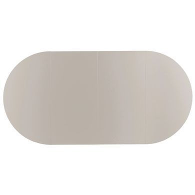 Стол раскладной круглый MEBEL ELITE DORIAN 80(160)х80 см Кашемир/белый фотография