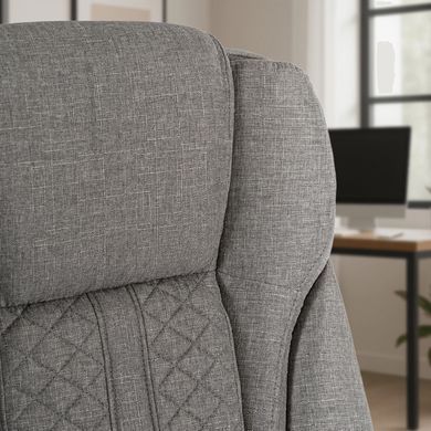 Стілець офісний поворотний MEBEL ELITE PHONIX Сірий фотографія