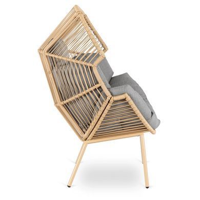 Кресло MEBEL ELITE CEZARE Серый фотография