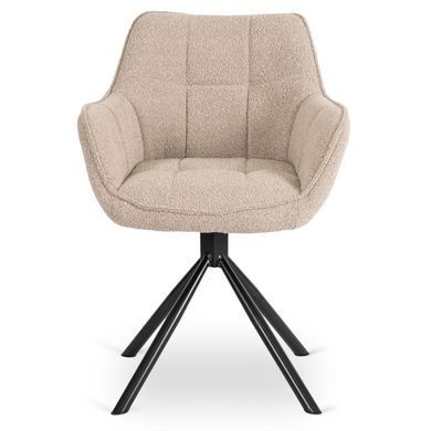 Стілець поворотний MEBEL ELITE PEONY Беж фотографія