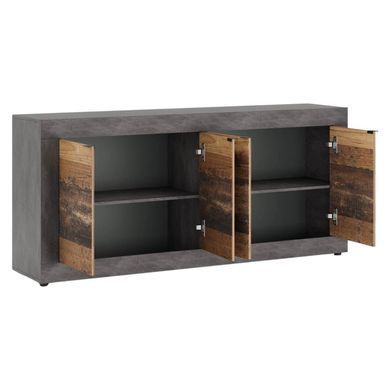 Комод MEBEL ELITE BLAGO 2 180 серый фотография