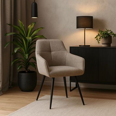 Стул MEBEL ELITE PALMA Капучино фотография