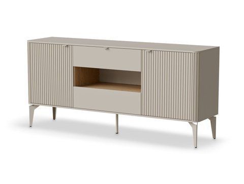 Комод BELUCI KM-1&nbsp;Halmar 160x40 кашемир / кремонский дуб фотография