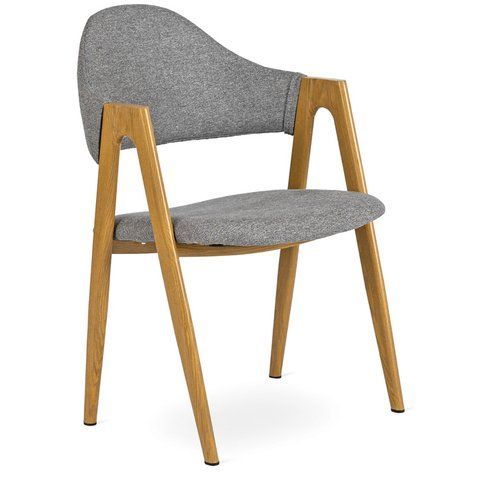 Стул MEBEL ELITE RUIZ, ткань серый фотография