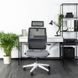 Стілець офісний поворотний MEBEL ELITE NICKI сірий
