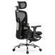 Стул офисный поворотный MEBEL ELITE KAIR Черный