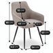 Стул MEBEL ELITE PALMA Капучино