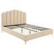 Ліжко двоспальне MEBEL ELITE GEMINI 160x200 см Беж Букле
