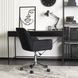 Стул офисный поворотный бархатный MEBEL ELITE MONA Velvet Черный