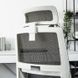 Стілець офісний поворотний MEBEL ELITE NICKI сірий