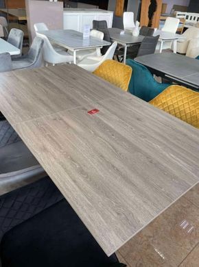 Стіл розкладний TML-636 VETRO 180(220)x100 Попелястий Дуб фотографія