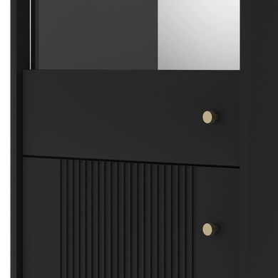 Витрина SOFT MEBEL ELITE 180 Черный фотография