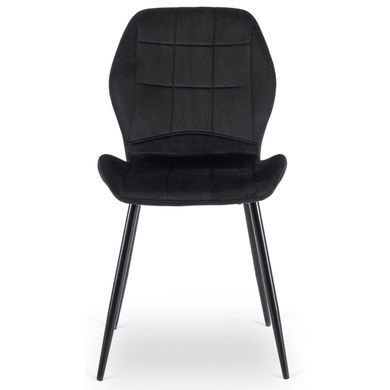 Стул бархатный MEBEL ELITE IRYS Velvet Черный фотография