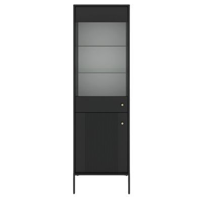Витрина SOFT MEBEL ELITE 180 Черный фотография
