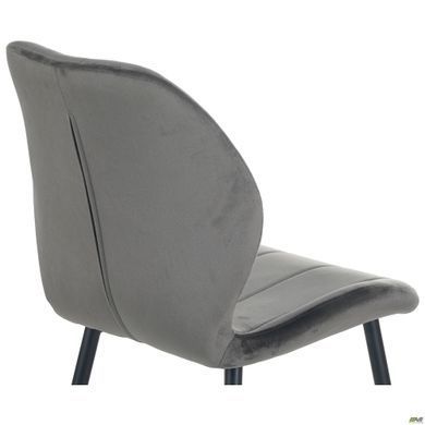 Стул Astra Velvet AMF Темно-серый фотография