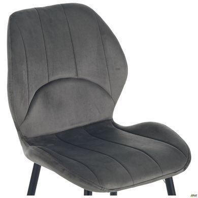 Стул Astra Velvet AMF Темно-серый фотография