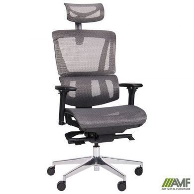 Комп'ютерне крісло Agile Black AMF Сірий фотографія