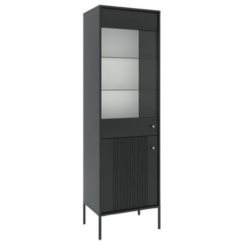 Витрина SOFT MEBEL ELITE 180 Черный фотография