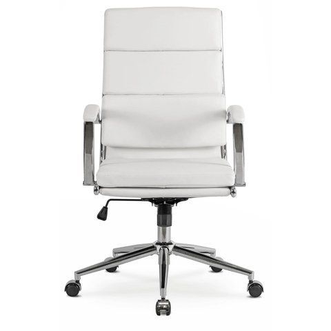 Стул офисный поворотный MEBEL ELITE CAMILO Белый фотография