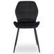 Стул бархатный MEBEL ELITE IRYS Velvet Черный