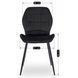 Стул бархатный MEBEL ELITE IRYS Velvet Черный