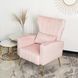 Кресло мягкое DIANA Velvet MEBEL ELITE Розовый