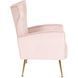 Кресло мягкое DIANA Velvet MEBEL ELITE Розовый