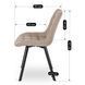 Стілець MEBEL ELITE RICK 2 Бежевий