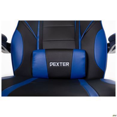 Комп'ютерне крісло VR Racer Dexter Webster AMF Чорний/синій фотографія