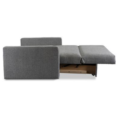 Кресло раскладное MEBEL ELITE MILAN 2, 135 см MEBEL ELITE Серый/ткань фотография