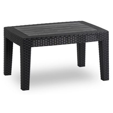 Комплект садових меблів MEBEL ELITE COLUMBIA Чорний