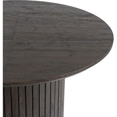 Стол круглый раскладной MEBEL ELITE CHARLES 120(160)х120 см Черный фотография