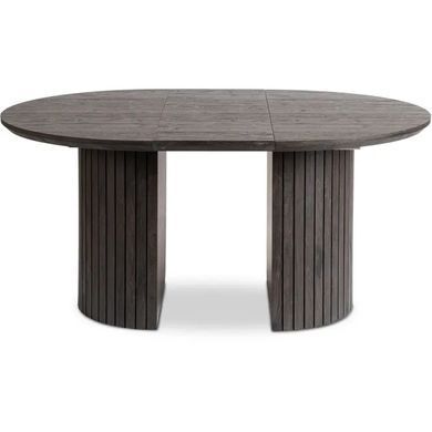 Стол круглый раскладной MEBEL ELITE CHARLES 120(160)х120 см Черный фотография