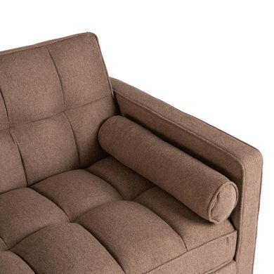 Кресло раскладное MEBEL ELITE CORRA Коричневый фотография