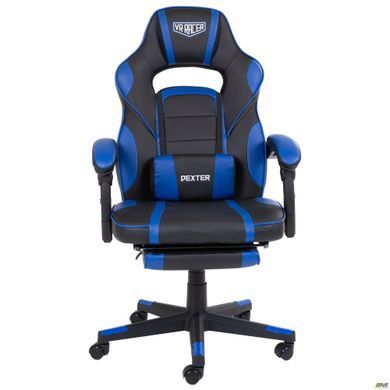 Комп'ютерне крісло VR Racer Dexter Webster AMF Чорний/синій фотографія