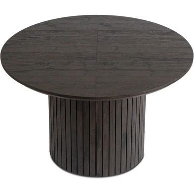 Стол круглый раскладной MEBEL ELITE CHARLES 120(160)х120 см Черный фотография