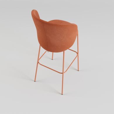 Стілець барний Lilo Lovko Exclusive Terracotta Velvet фотографія