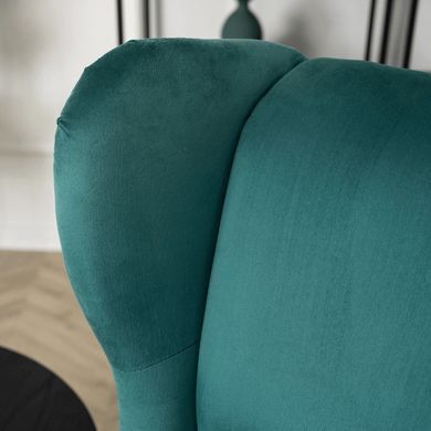 Крісло м'яке оксамитове MEBEL ELITE KLARIS 2 Velvet Зелений фотографія