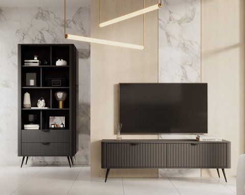 Стенка Perfect Home Ланте / Lante B Черный фотография