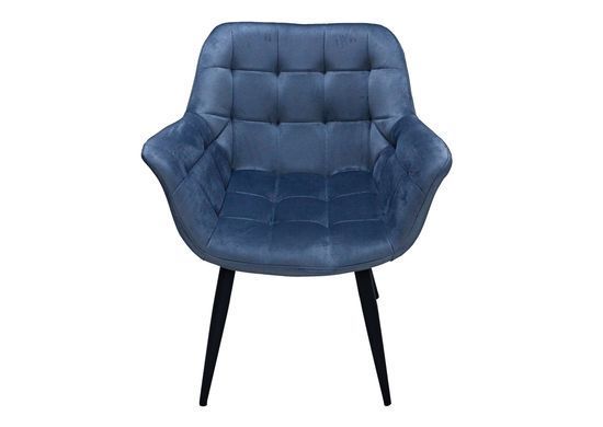Кресло ELEGANTE Velvet Intarsio Серый фотография