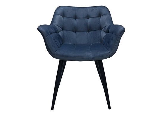 Кресло ELEGANTE Velvet Intarsio Серый фотография