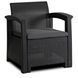 Комплект садових меблів MEBEL ELITE COLUMBIA Чорний