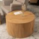 Журнальний столик CLOVER MAX MEBEL ELITE 80x80 Дуб