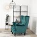 Крісло м'яке оксамитове MEBEL ELITE KLARIS 2 Velvet Зелений