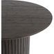 Стол круглый раскладной MEBEL ELITE CHARLES 120(160)х120 см Черный